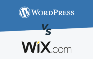 wix vs wordpress